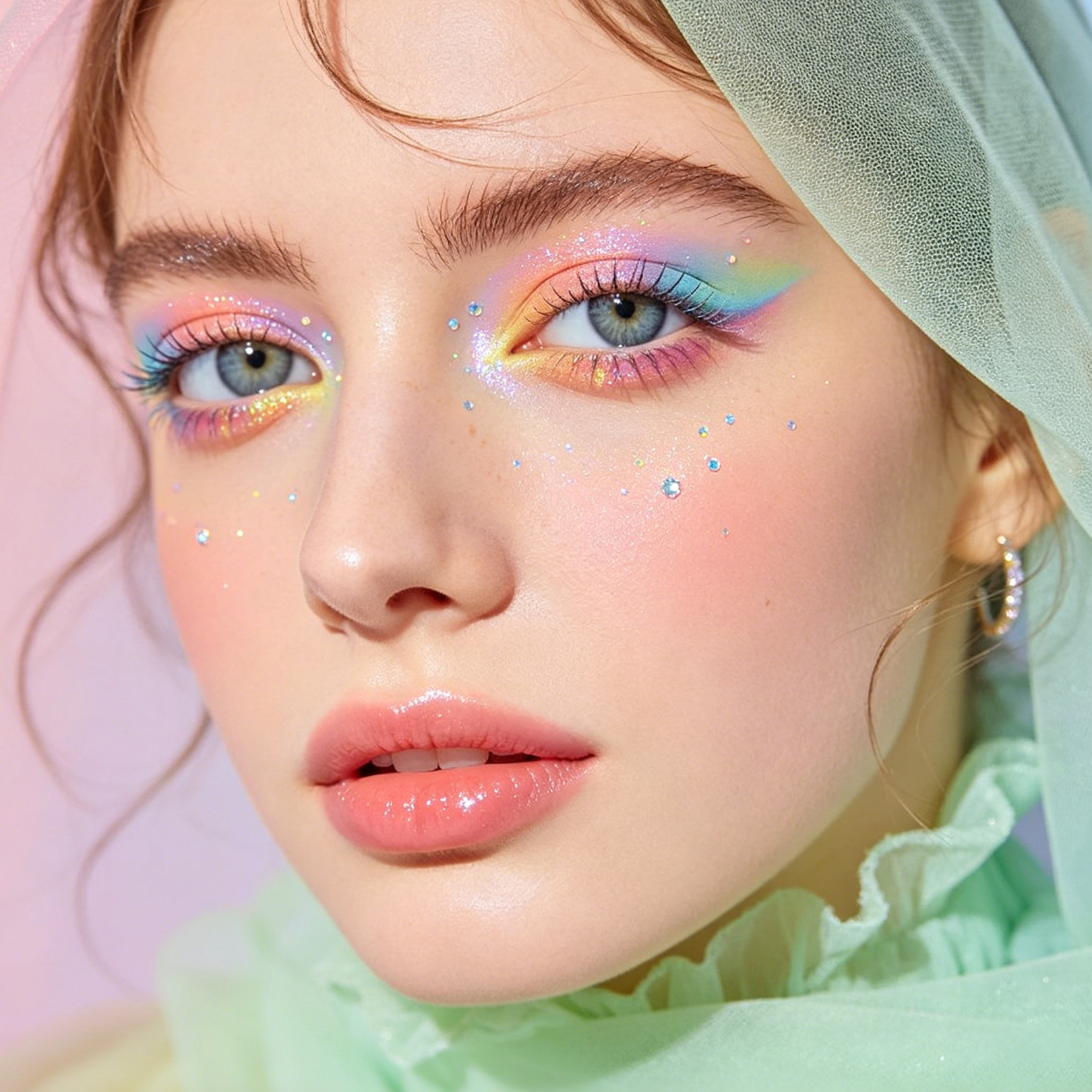 🌈Vibrant eyeshadow palette